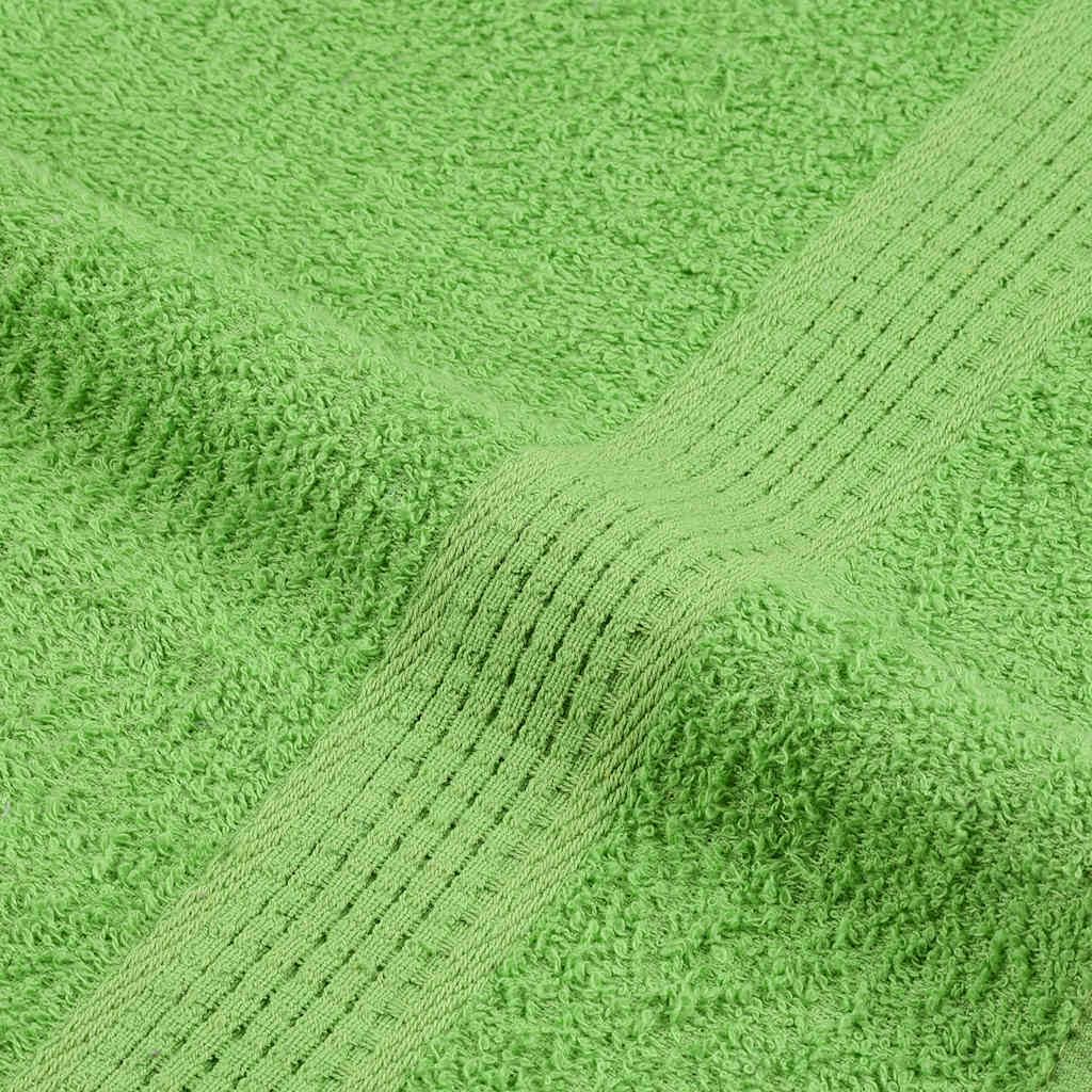 Frog Lot de 10 gants de toilette en 100 % coton, vert pomme, 30 x 30 cm, 360 g/m², pour salle de bain, invités, sauna et plage, absorbants, doux pour sécher