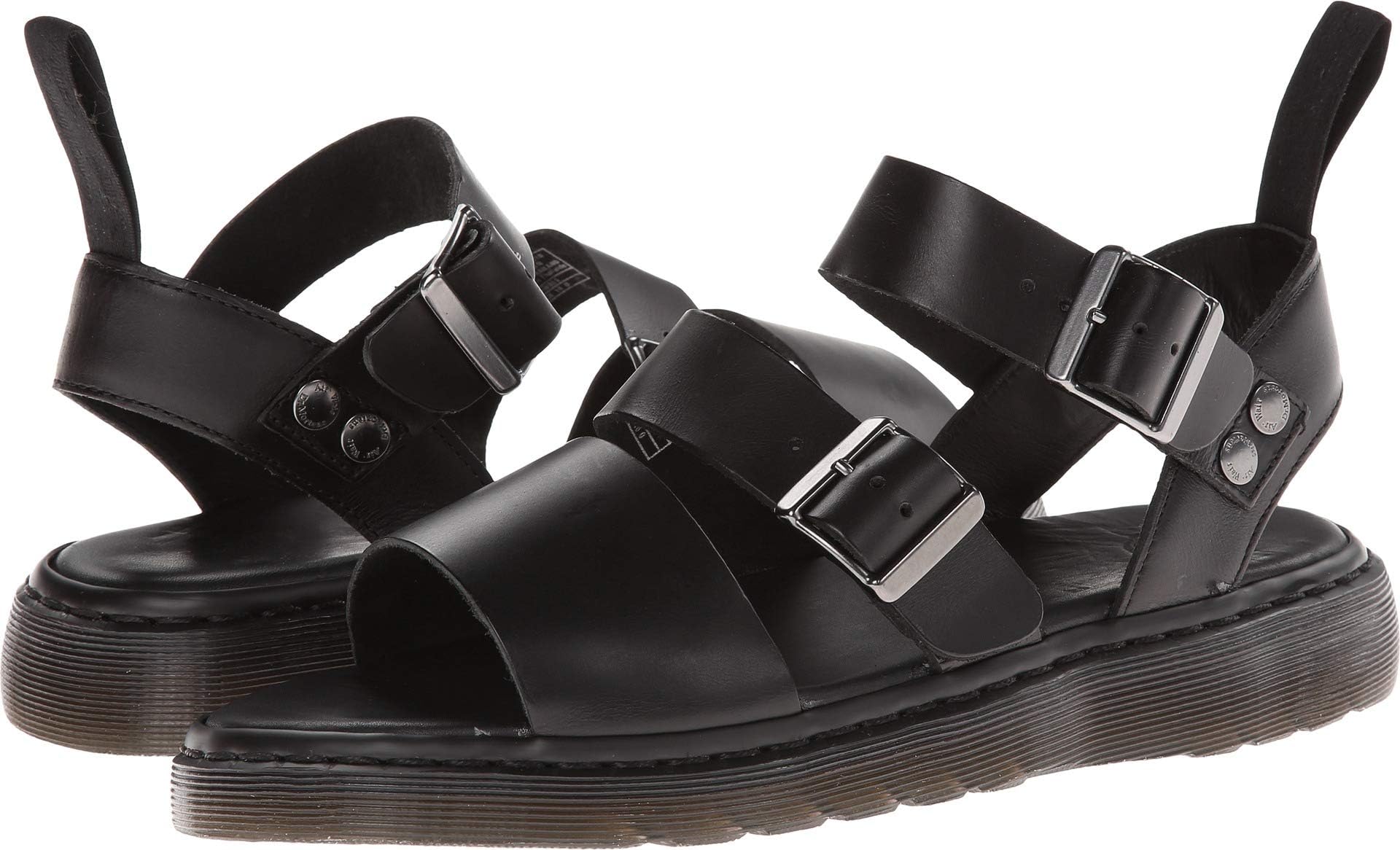 Dr. Marten's Shore Reinvented Gryphon, Unisex-Adult Sandals, Black, varies