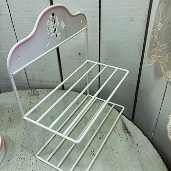 Amazon｜マニーローズ アイアン 二段シェルフ ホビー グッズ