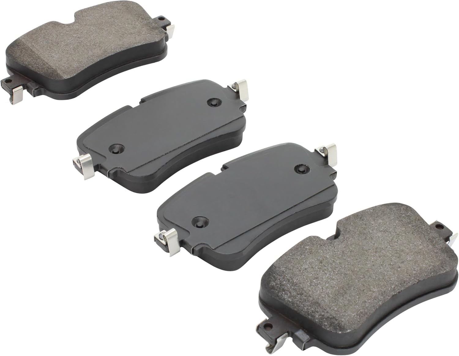 QUALITY-BUILT Rear Semi-Metallic Brake Pads, Black Series 1003-1895M, Compatible with 2017-2020 Audi (A8 Quattro,e-tron Quattro,e-tron Sportback,Q7,Q8,S6,S7,S7 Sportback,S8)
