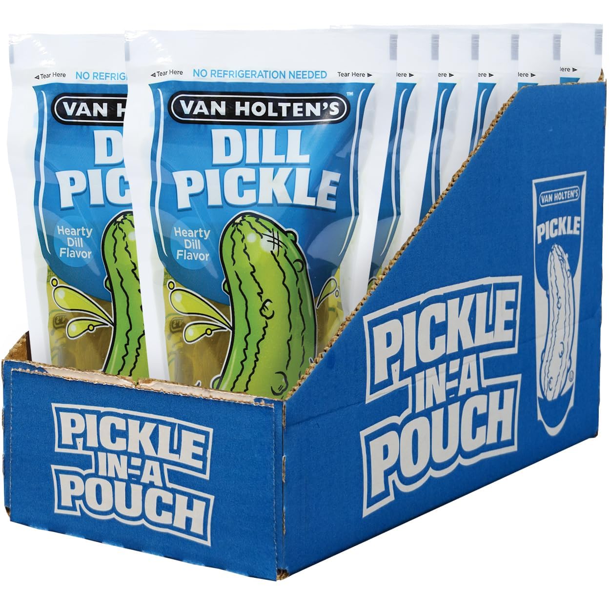 Generic Van Holten's Pickles - Jumbo Dill Pickle-In-A-Pouch - 12 Pack