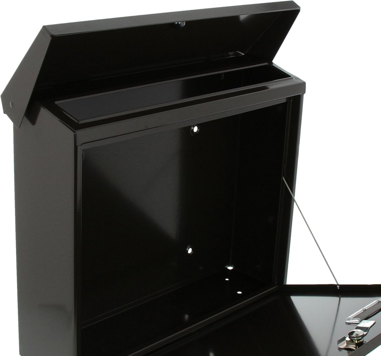 Burg-Wächter Amsterdam 867 BR Steel Mailbox, Brown