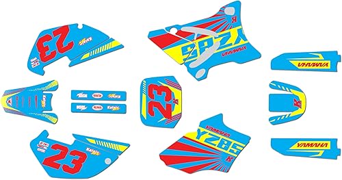 Kit de gráficos para Yamaha YZ85 (2002-2014) Serie FH Krazy 16 Mil-Dirt pegatinas de moto pit bike,dirtbike racing calcomanía automotriz motocross