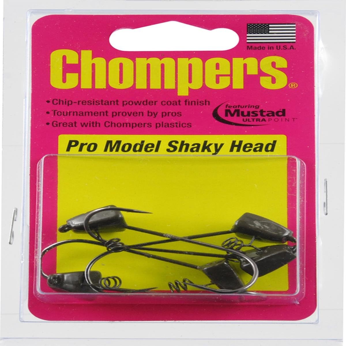 1/4 GP SHK148GP5 Chompers Shaky Head Jigs (5-Pack)