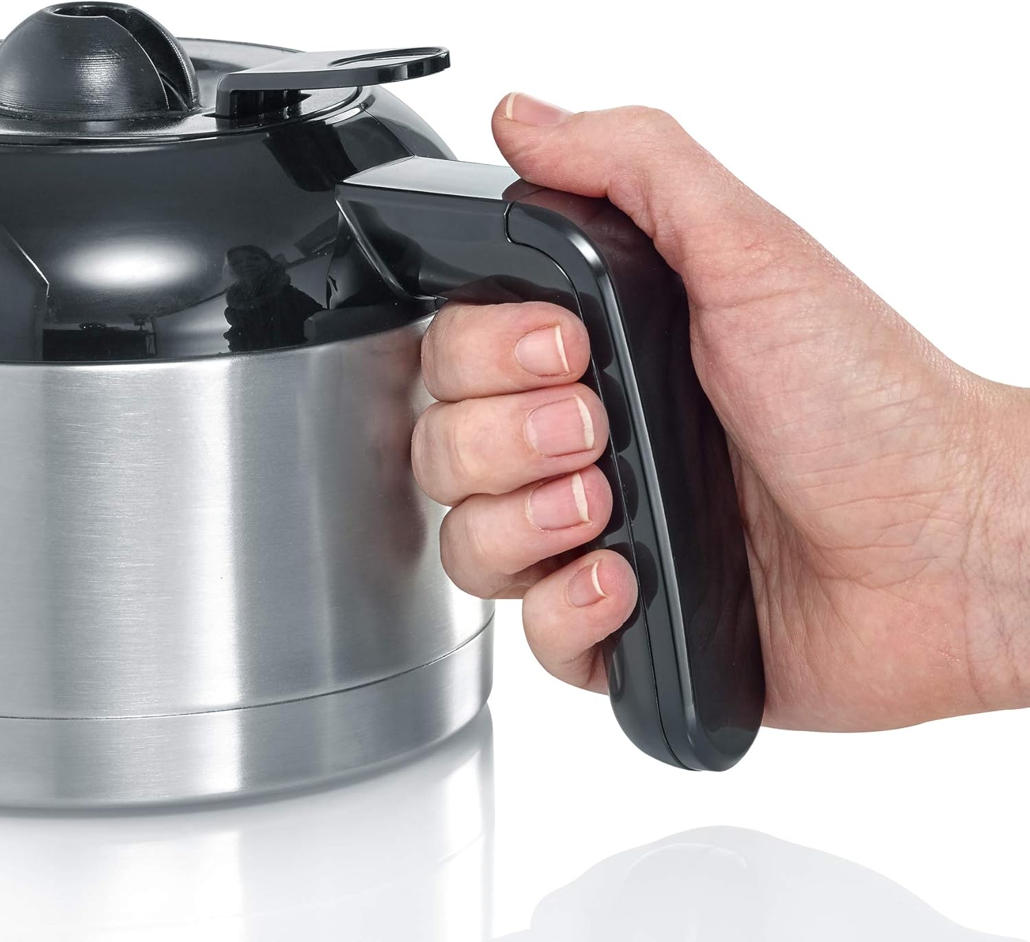 Severin KA 4845 Libera installazione Manuale Macchina da caffè con filtro 1L 8tazze Nero, Acciaio inossidabile macchina per caffè Severin KA 4845 Libera installazione Manuale Macchina da caffè con filtro 1L 8tazze Nero, Acciaio inossidabile macchina per caffè