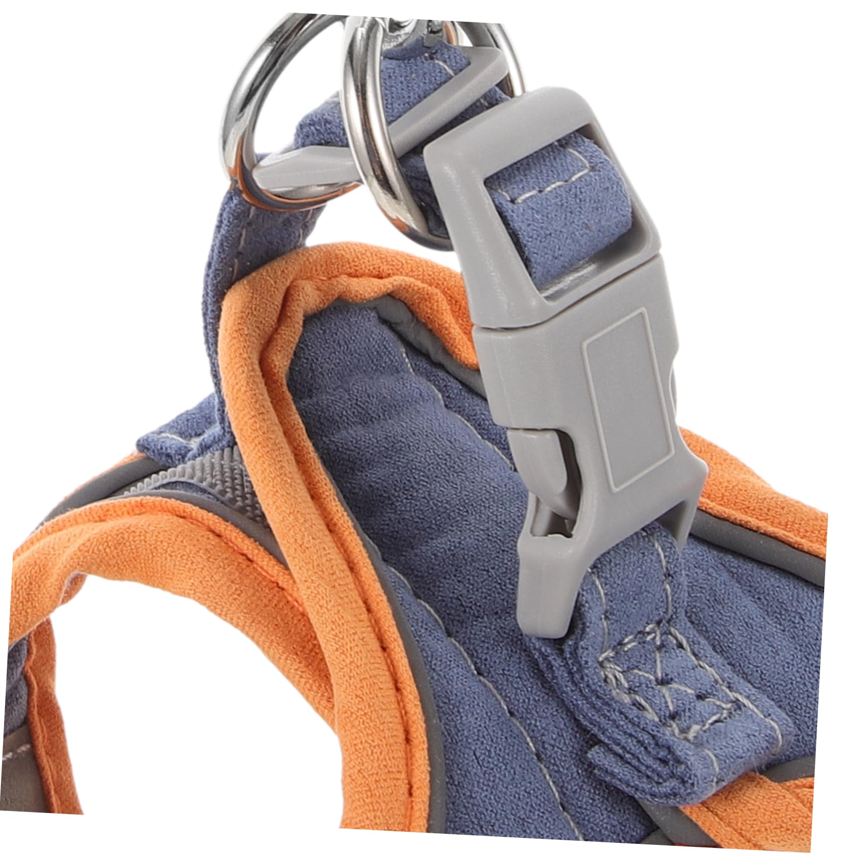 BESPORTBLE Stainless Steel Hook Cat Strap Breathable Dog Harness Reflective Leash for Pet Safety