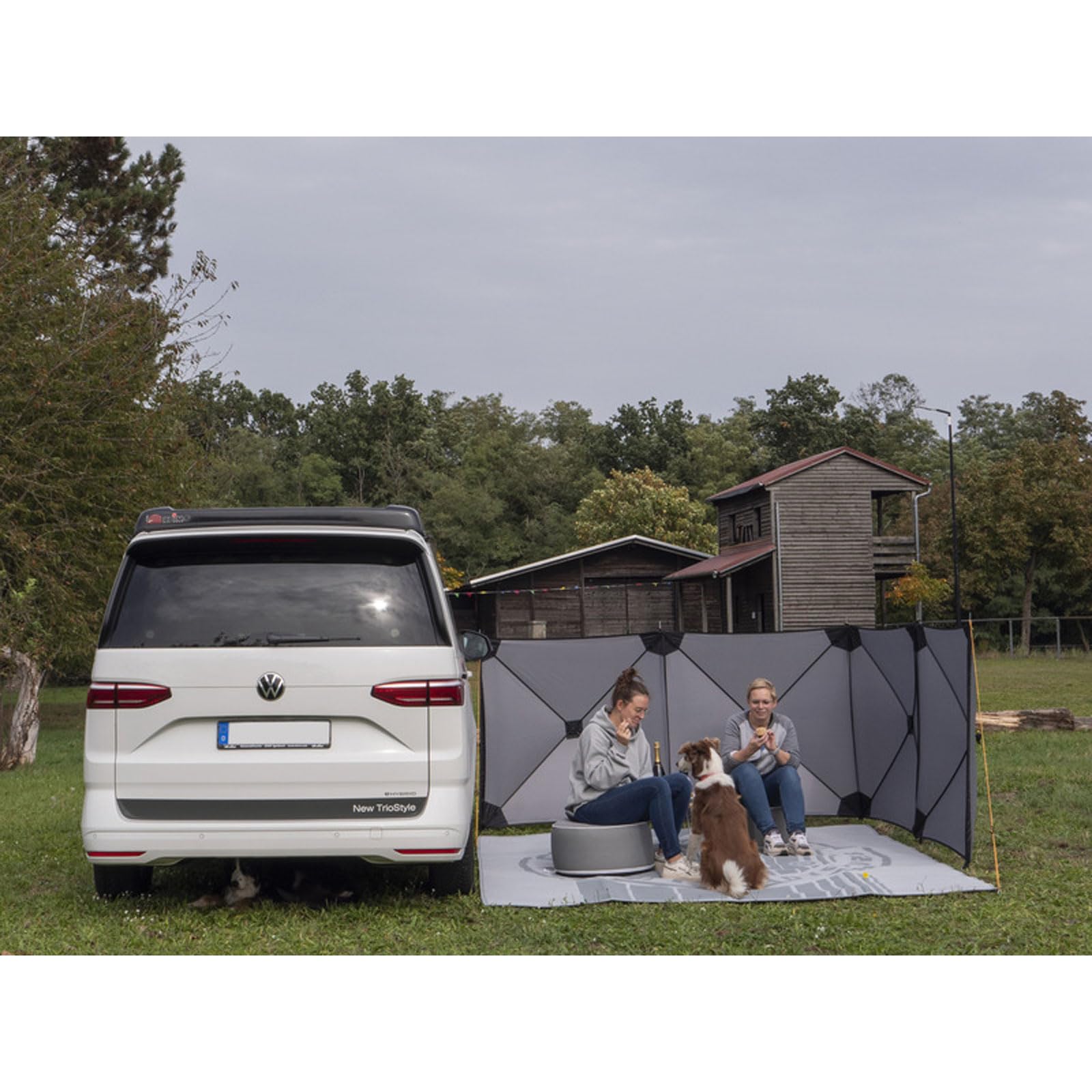 Reimo Smögen Brise-vue pour camping 500 x 125 cm Brise-vue pour plage, jardin
