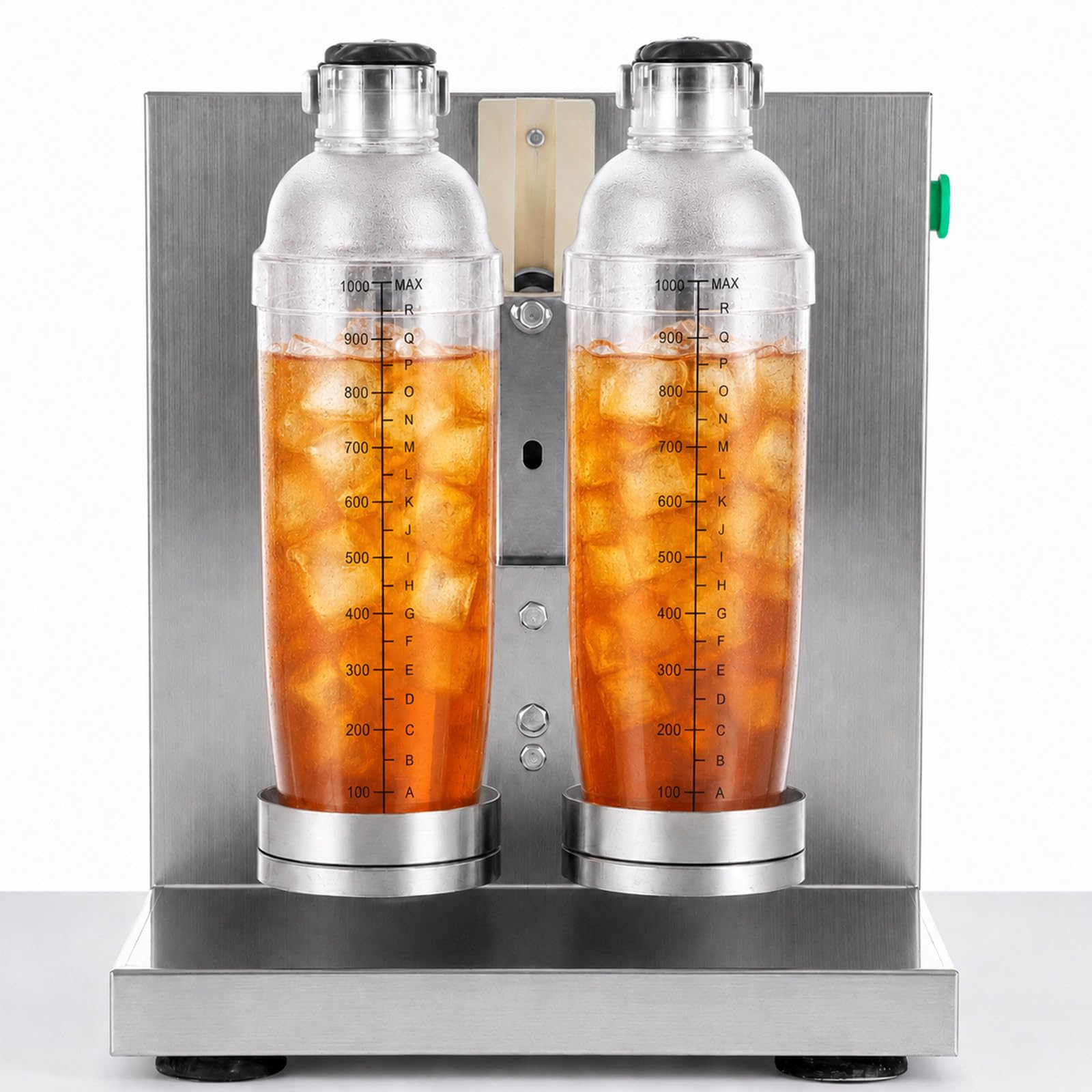 Macchina Shaker Doppia Tazza per Bicchieri da 350 a 1000 ml Regolabili