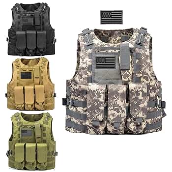 PERSONSOUL* 2024新発売　Tactical Vest ベスト 71R7i6IAbGL._SY350_QL65_.jpg