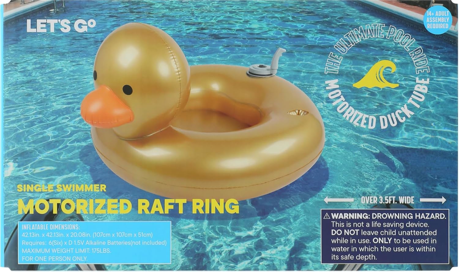 Motorized Raft Duck Tube