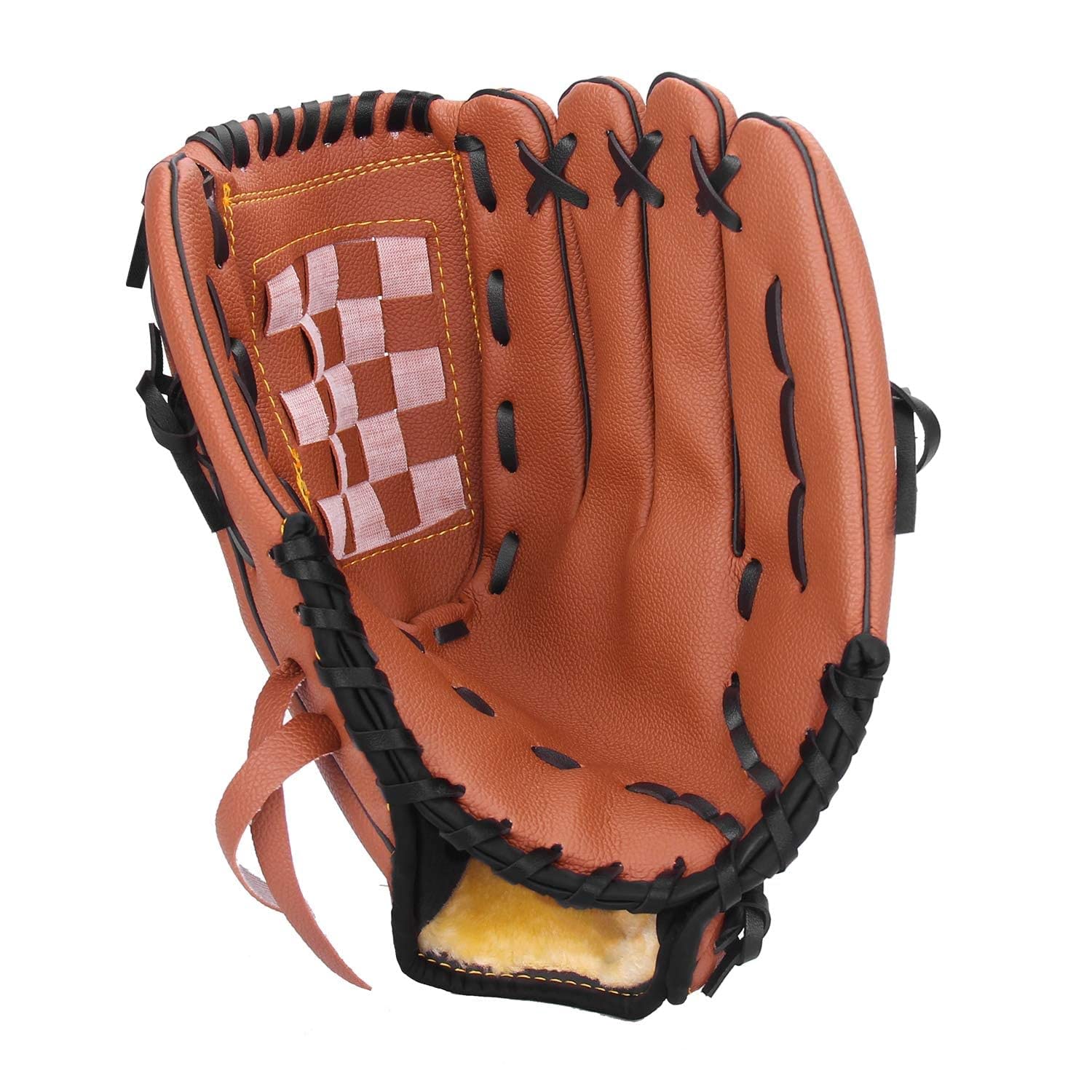 Ceela Sports Baseball Softball Glove Catcher's Mitts Left Hand Brown (Brown)