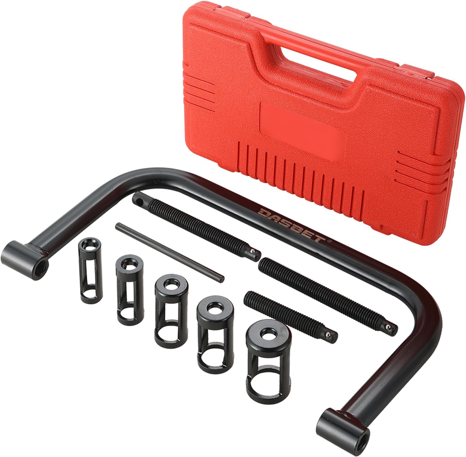 DASBET C-Clamp Style Valve Spring Removal and Installation Tool Set for Cars Valve Spring Compressor Tool