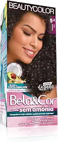 Coloração Bela&Cor Sem Amônia - 5.0 Castanho Claro
