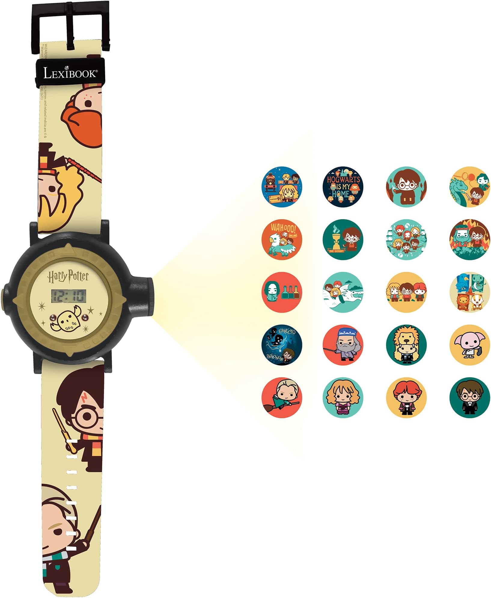 Lexibook Adjustable projection watch digital screen