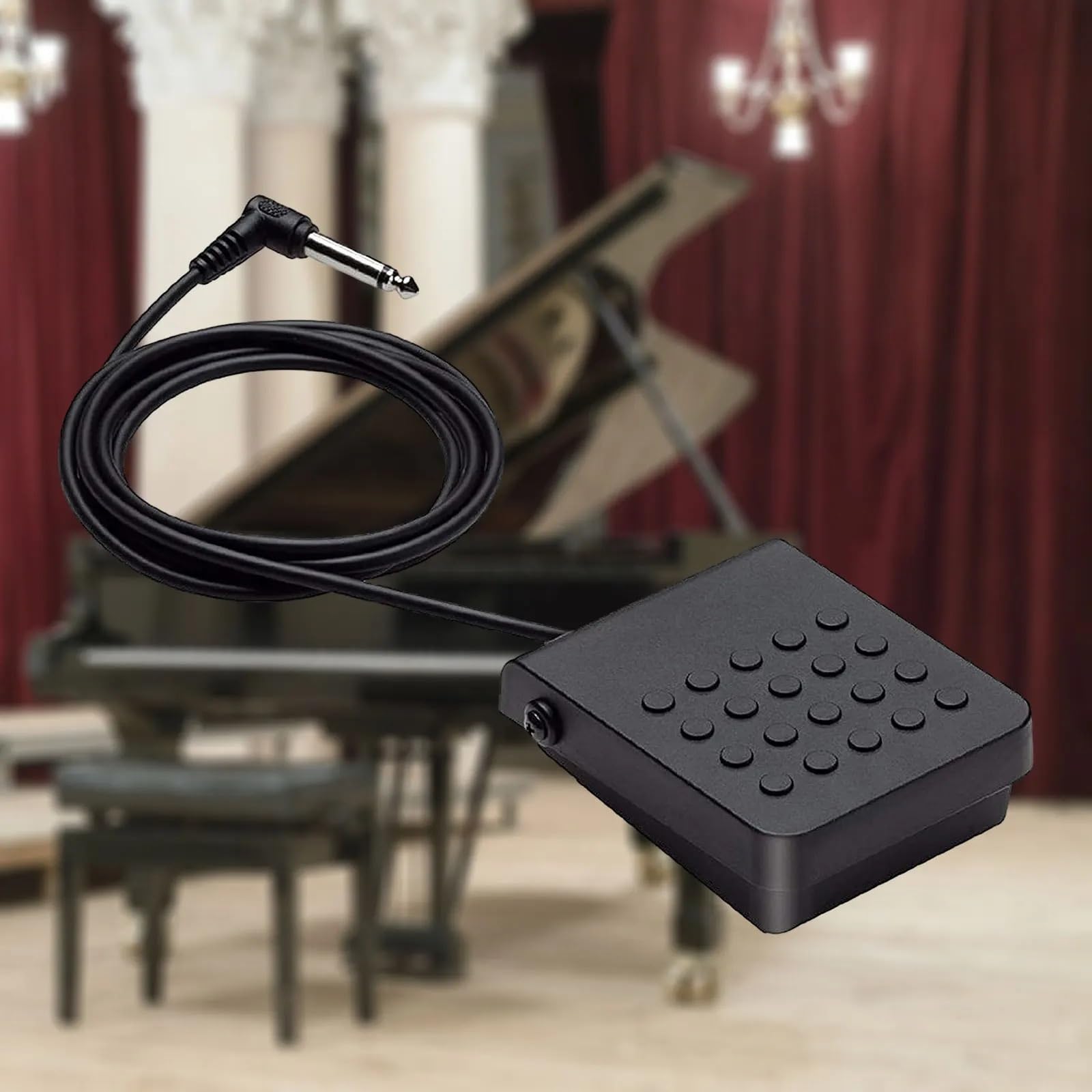 Pedal De Sustain For Guitarra Y Piano, Pedal De Apagador, Pedales For Teclados Electrónicos, Piano Eléctrico