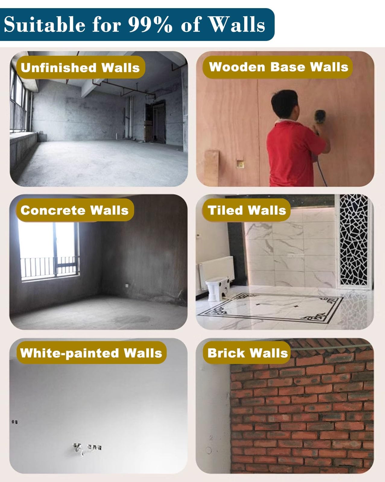 Paneles de Pared con Efecto Piedra, Paneles de Pared geométricos a Rayas 3D Impermeables, Revestimiento Texturizado de PU para decoración Interior/Exterior, Revestimiento de Pared Decorativo