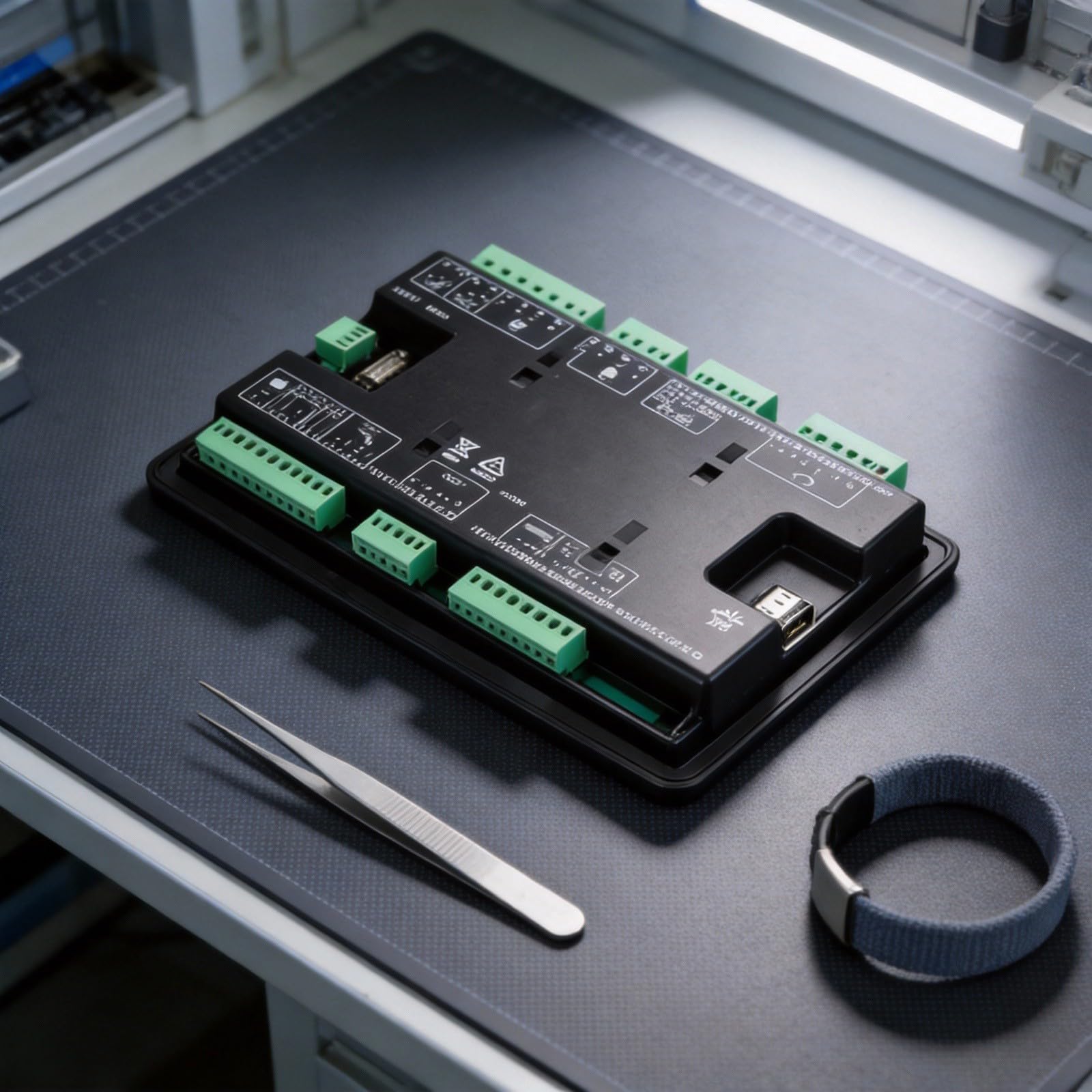DSE7320 Contrôleur électronique pour générateurs de haute mer, pour module de démarrage automatique avec fonctions moteur, alarme et mode veille