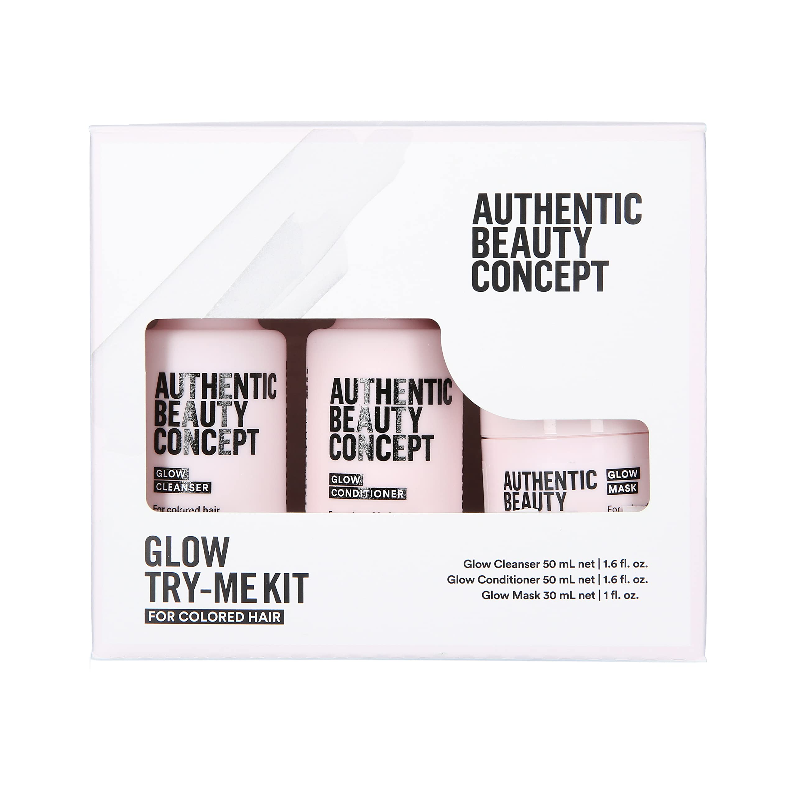 Glow Try-Me Kit | Color Treated Hair | Preserves Color & Shine| Vegan & Cruelty-free | Silicone-free