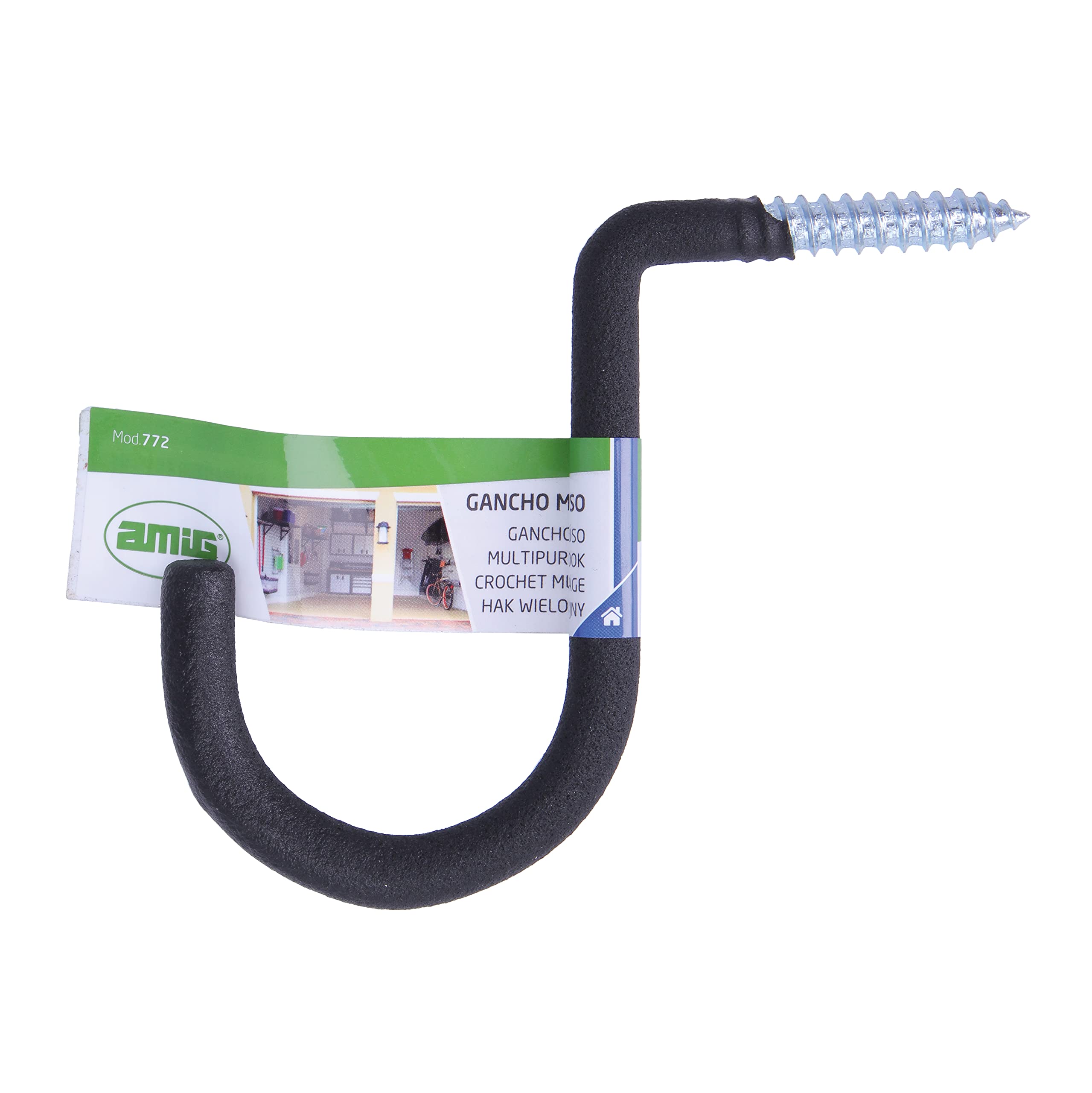 Amig - Hook Hanger For Garage And Garden Tools | Bracket For - View #6
