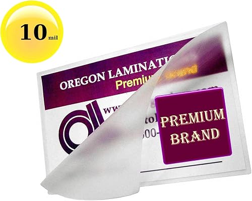 Miniatura 4 de Oregon - Bolsas de laminación en caliente (paquete de 500) de 10 mil 5-14 x 7-14 (tamaño de foto de 5 x 7)