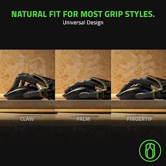 Razer Orochi V2 - 950 Saate Kadar Pil Ömrü ile Mobil Kablosuz Oyun Faresi (Ultra Hafif Tasarım, HyperSpeed Kablosuz ve Bluetooth, 2. Nesil Mekanik Fare Anahtarları) Siyah
