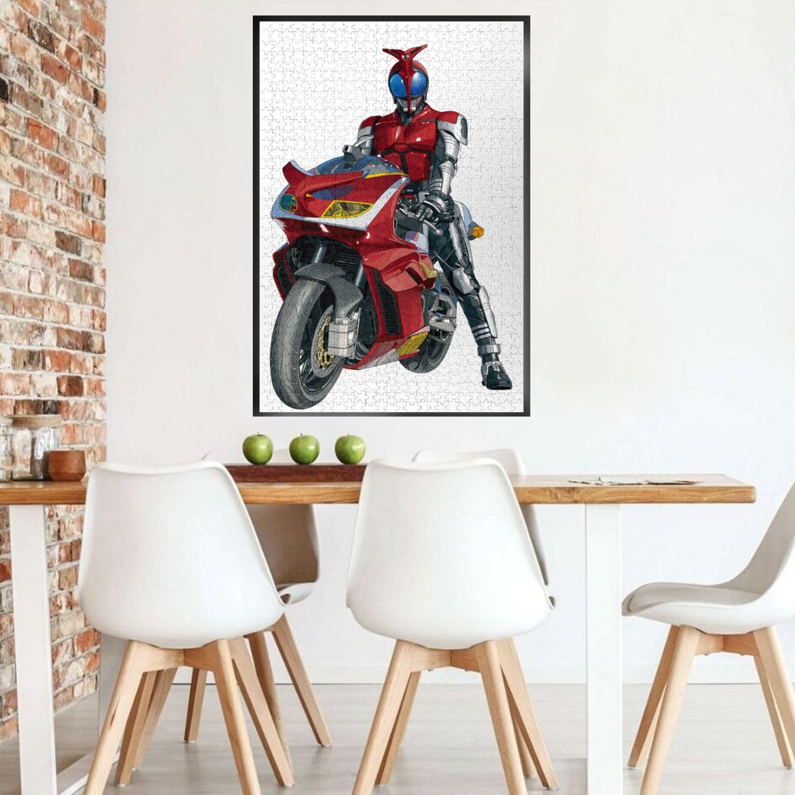 Amazon.co.jp: 1000ピース ジグソーパズル 仮面ライダーカブト 木製 50