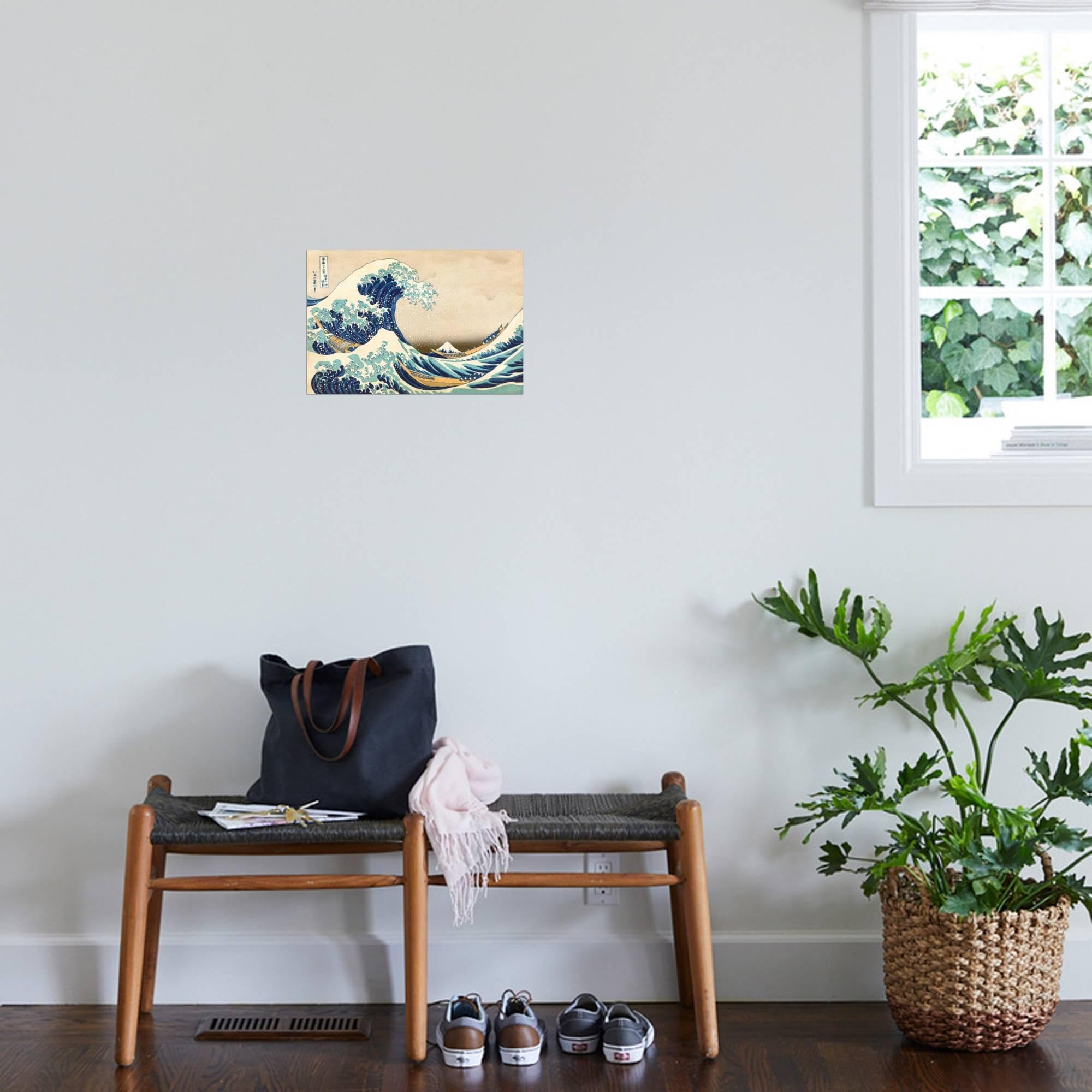Amazon.com: ART.COM Wall Art Print The Great Wave off Kanagawa by