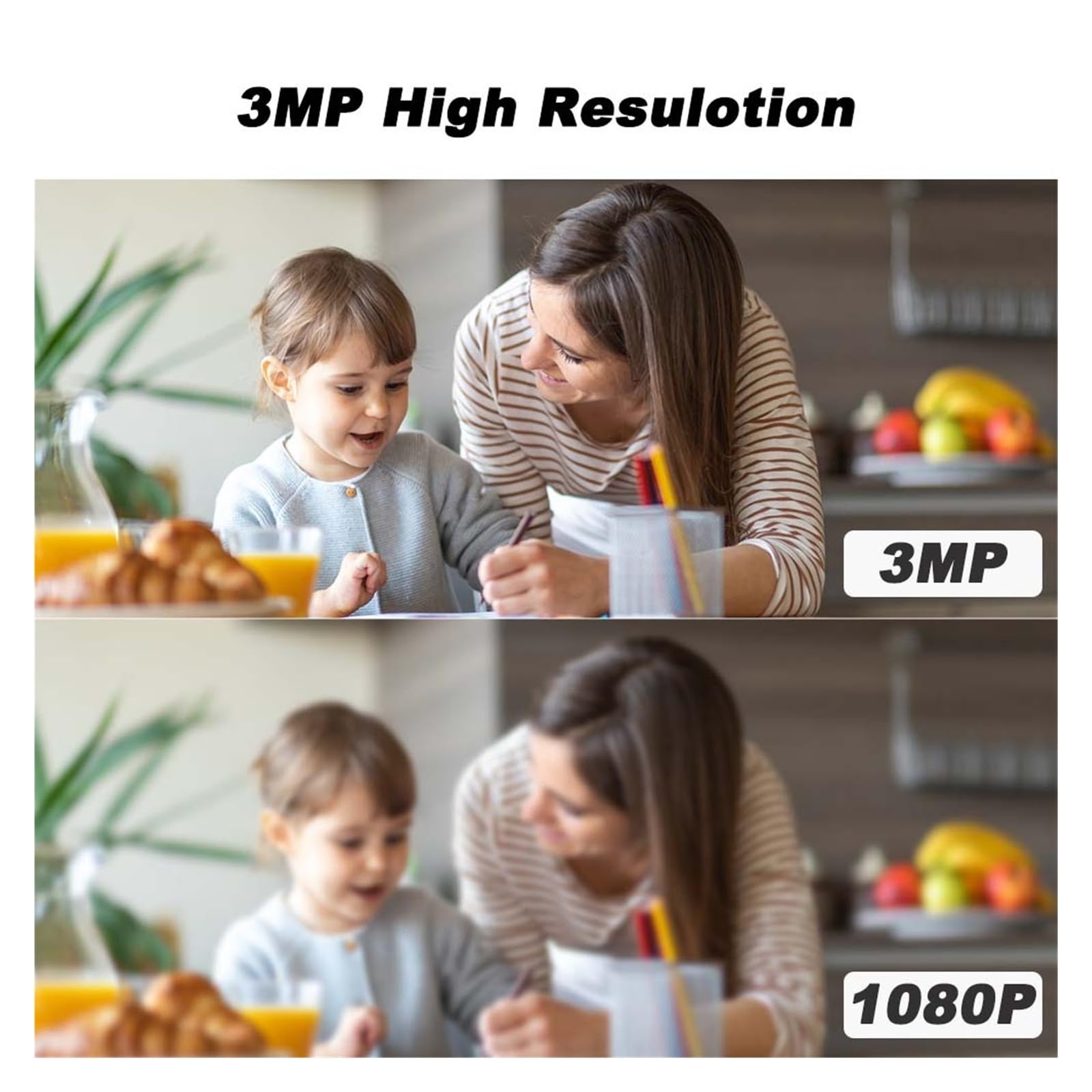 Kamera Z Żarówką 3MP E27 WiFi Baby Monitor 1/2/3 Szt. Automatyczne Śledzenie Wewnętrzny Nadzór Wideo Bezpieczeństwa W Domu Dobra Jakość Obrazu(1PC Camera Add 64G)