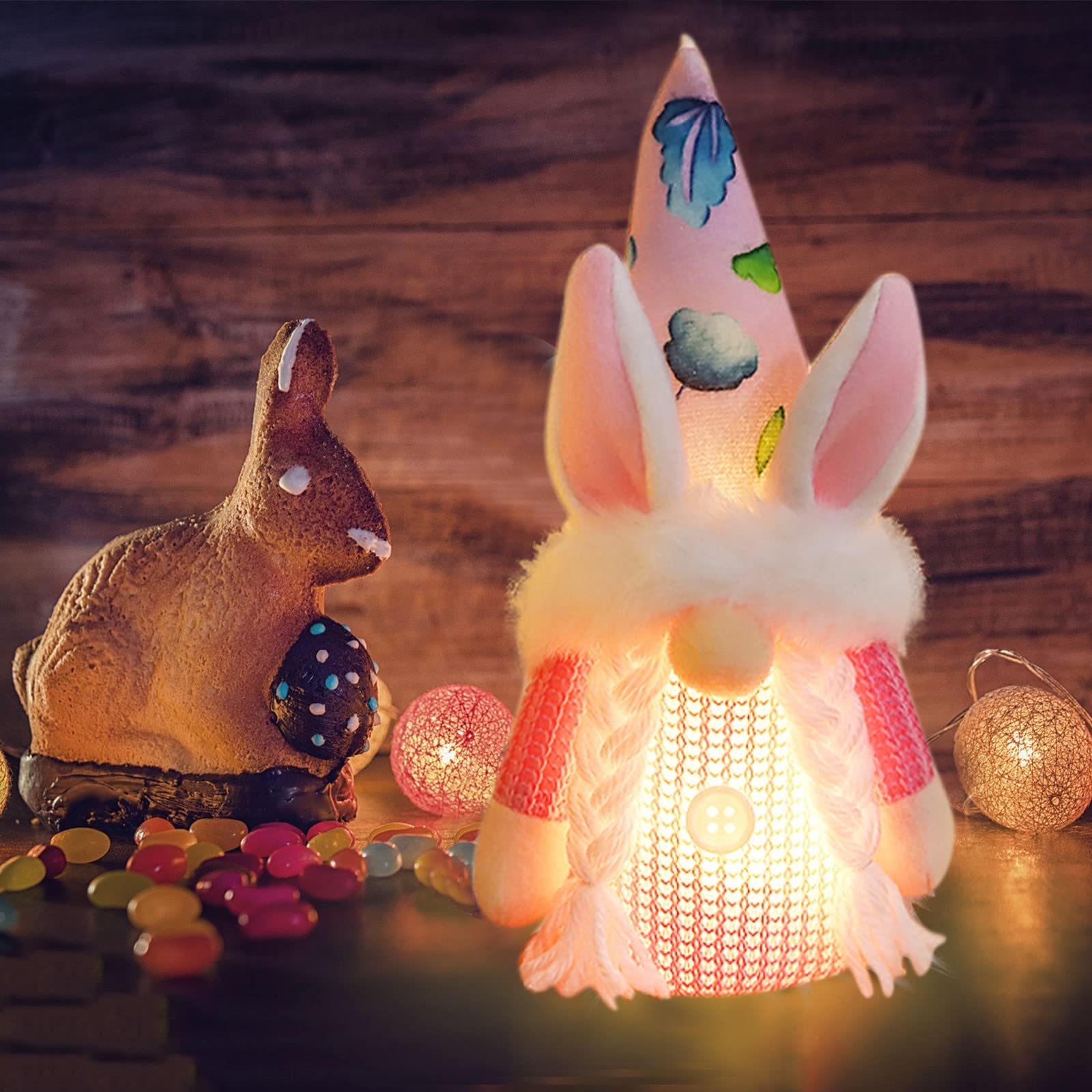 1pc Easter Cute Faceless Bunny Decorations Gnome Rabbit Doll Hanging Ornaments Easter Party Home Decoration Bunny Kids Gifts – Buy The Best Products In The Online Store - Foto 7