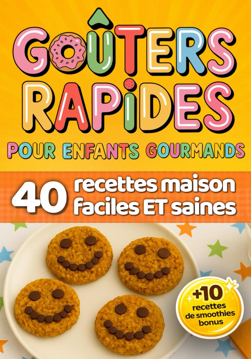 Goûters rapides pour enfants gourmands: 40 recettes maison, faciles et saines