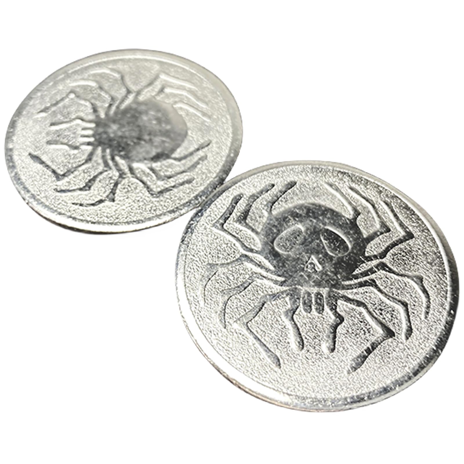 Amazon.co.jp: Plazhen 幻影旅団 コイン コスプレ道具 表 裏 ドクロ 蜘蛛 コスチューム小物 クロロ ヒソカ シズク フェイタン  仮装 グッズ (3) : ホビー