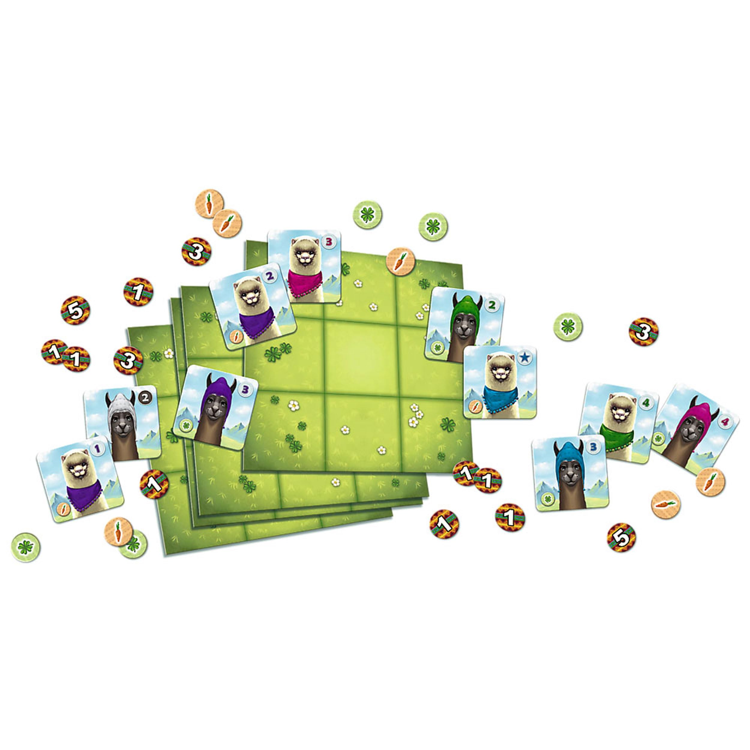 Trefl Gioco Da Tavolo Llamas & Alpacas Famiglie, Gioco Di Carte Per 2-4 Giocatori, Da 6 Anni, Durata 20 Minuti, Multicolore, Regalo Per Bambini E Famiglie