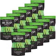 Oh Snap! Pickling Co. Pickled Green Beans, Cool Beans, No Brine Added, Non GMO, Gluten Free, 1.5 Fluid Ounces Pack of 12