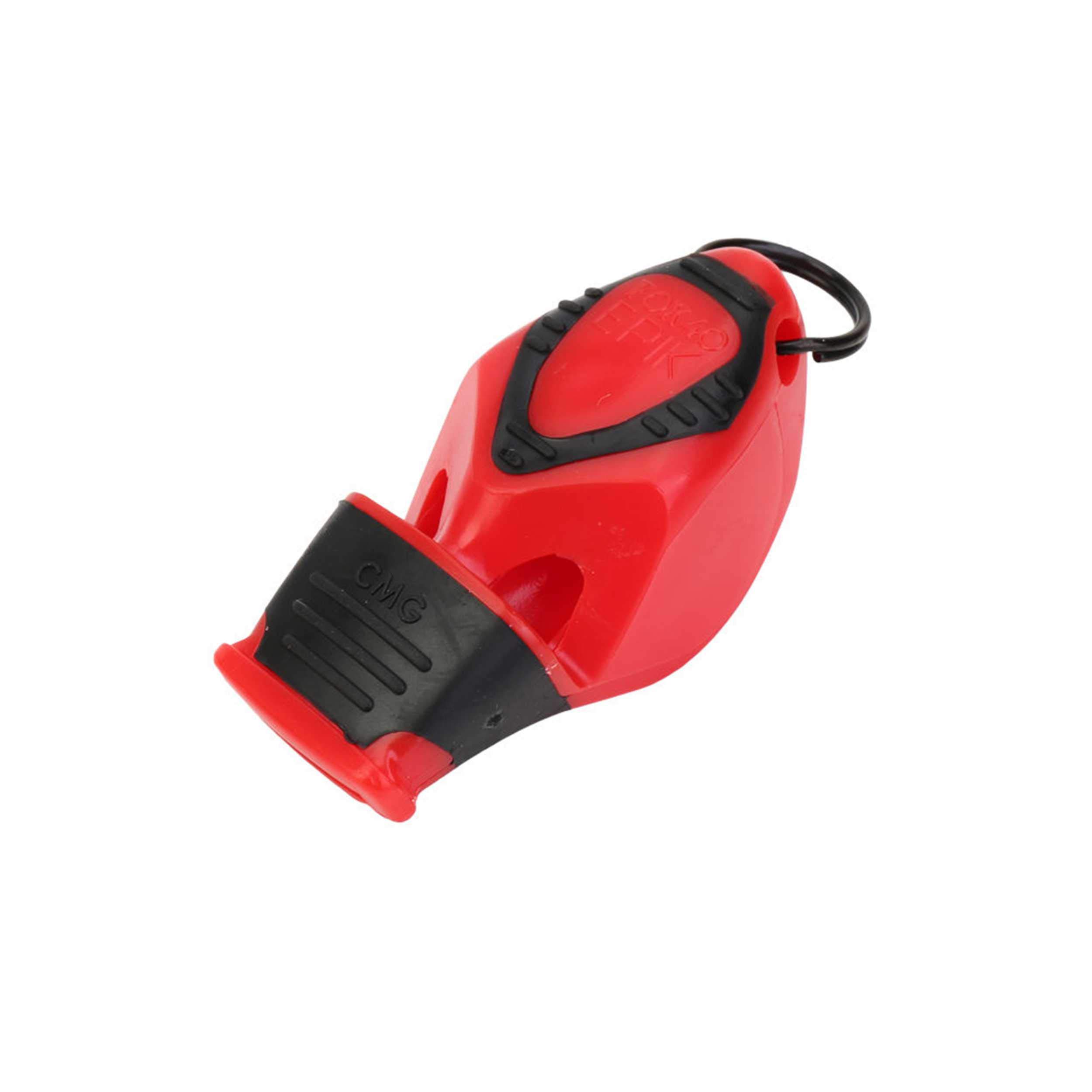 FOX 40 Plastic Epik Cmg Official with Lanyard (Red)
