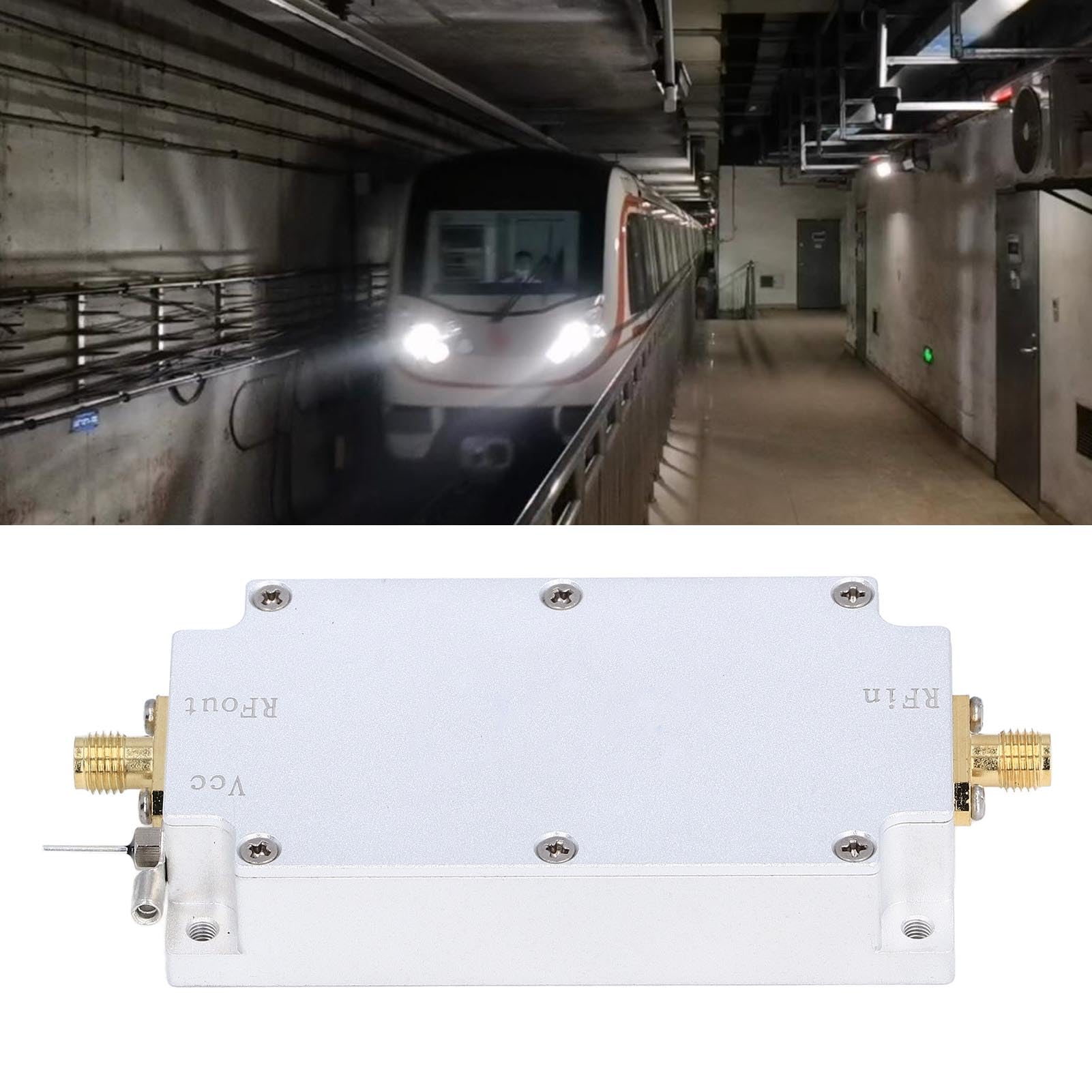 Power Signal Conditioner hoher Genauigkeit programmierbares Aluminium -Legierungs -Signal Conditioner 820970MHz 40 dB Verstärkung 2028V