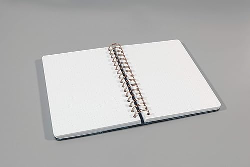 Miniatura 2 de Sigel JN601 - Cuaderno espiral premium, A5, punteado, tapa dura, 240 páginas, blanconegrorosa, Jolie