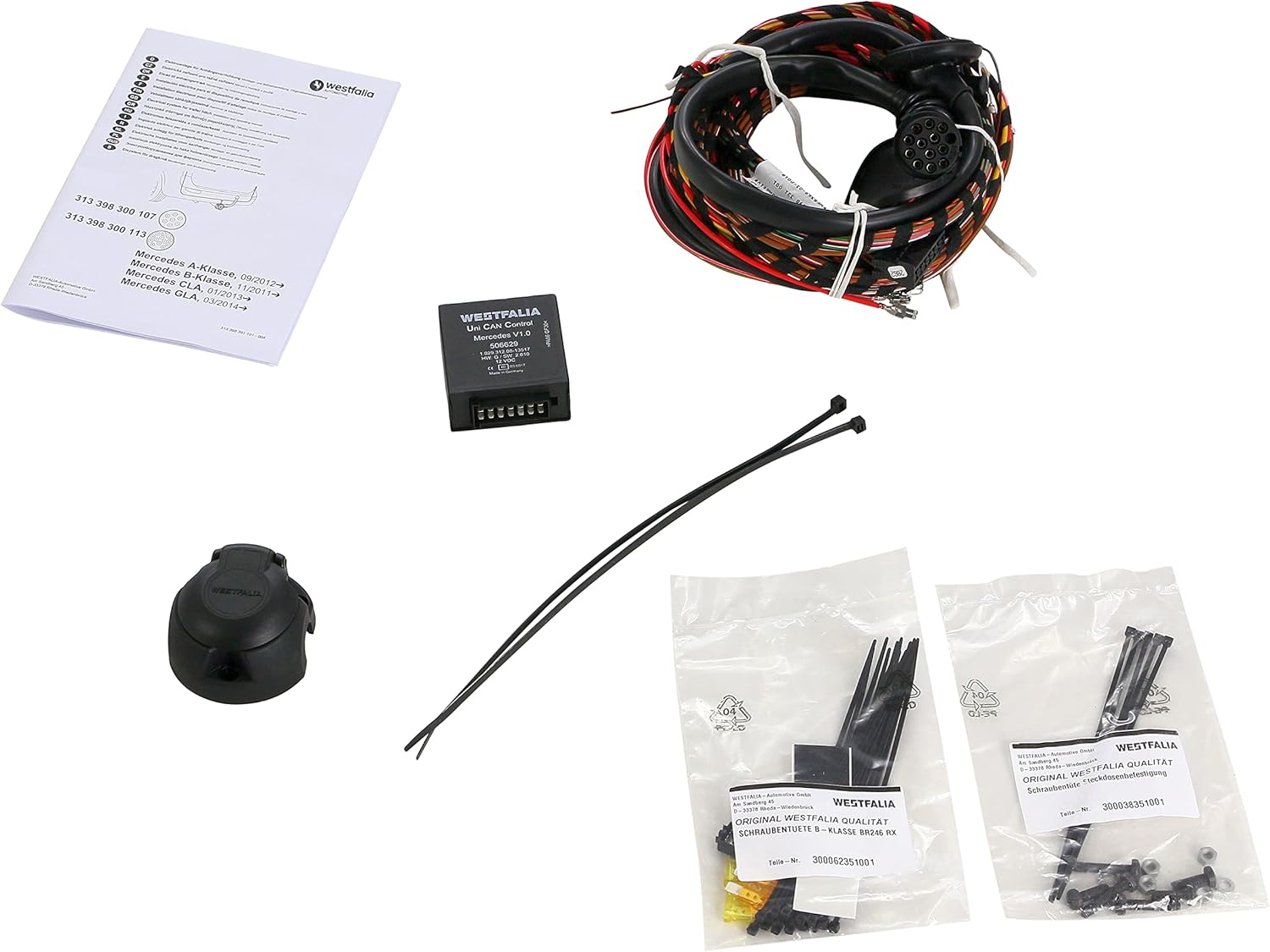 Westfalia 313398900113 Verticle Detachable Towbar