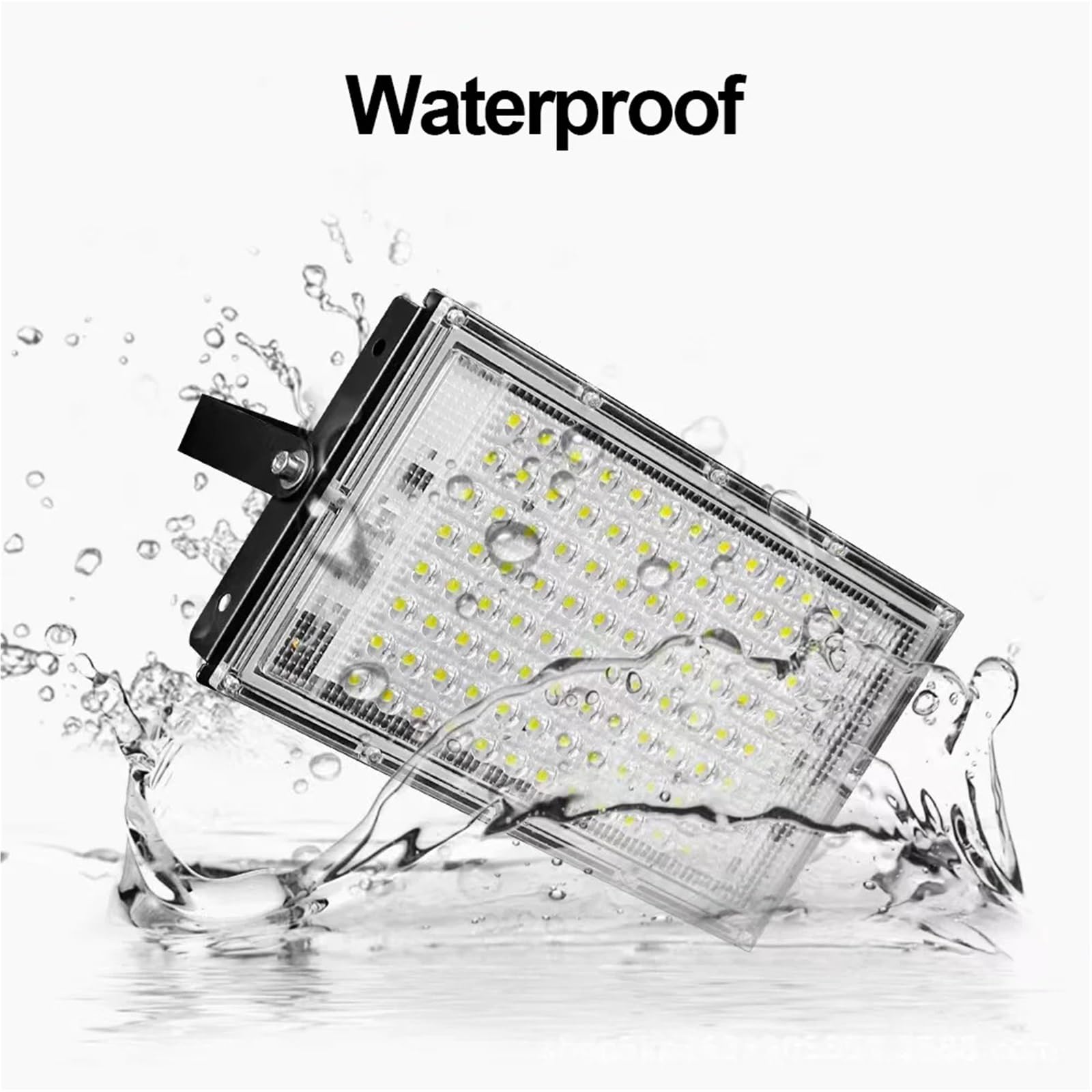 Proiettore per esterni, Proiettore LED da 50 W, illuminazione for esterni, riflettore impermeabile IP65, proiettore esterno
