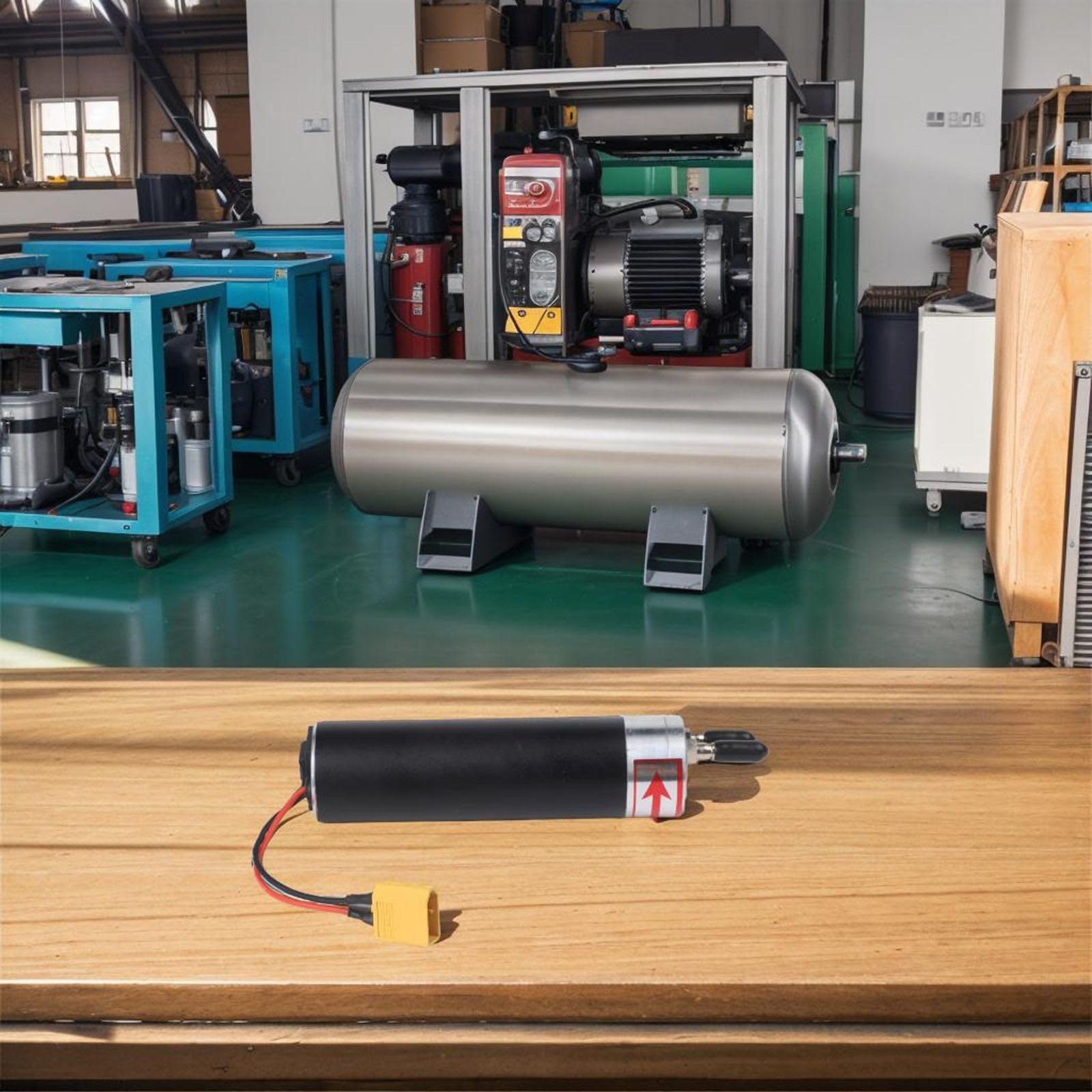 Elektrische Zahnradpumpe mit Vorwärts- und Rückwärtsschalter, perfekt für Modellflugzeugbetankung und Wasserpumpen (B)