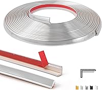 Vista 10 de Art3d Borde de esquina de vinilo exterior de 20 pies para despegar y pegar para bordes de azulejos y paredes, decoración de muebles, cereza