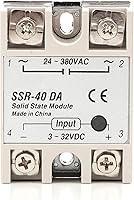 Vista 3 de Kit de controlador de temperatura PID inteligente, controlador PID, termostato digital Alarm REX-C100 + relé de estado sólido SSR de 40 A + termopar