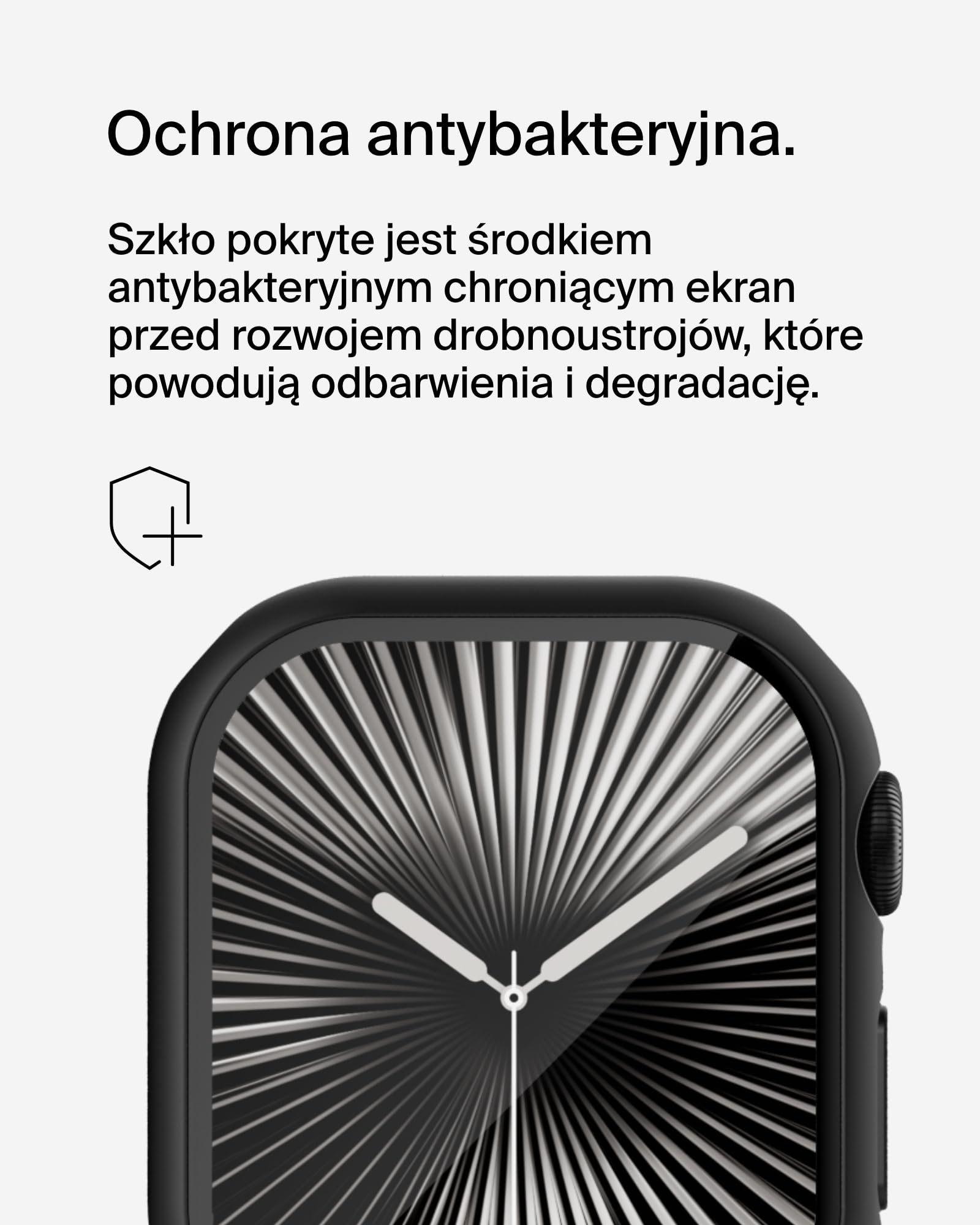 Belkin ScreenForce TemperedCurve Etui na Zegarek Apple Watch Series 10 (46mm), osłona ekranu 2 w 1 zapewniająca ochronę 360˚, szkło hartowane do Apple Watch 46mm – czarna