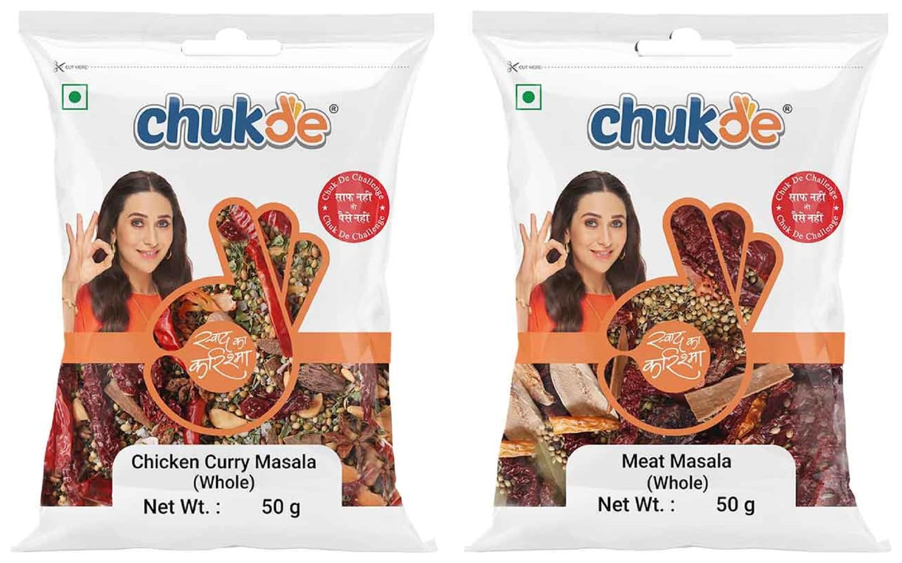 Chukde - Chicken Masala 50 Gm (Pack Of 3) - Meat Masala 50 Gm (Pack Of 3) - Whole Spices - Combo Pack (B0D7M472C1) Amazon Price History, Amazon Price Tracker