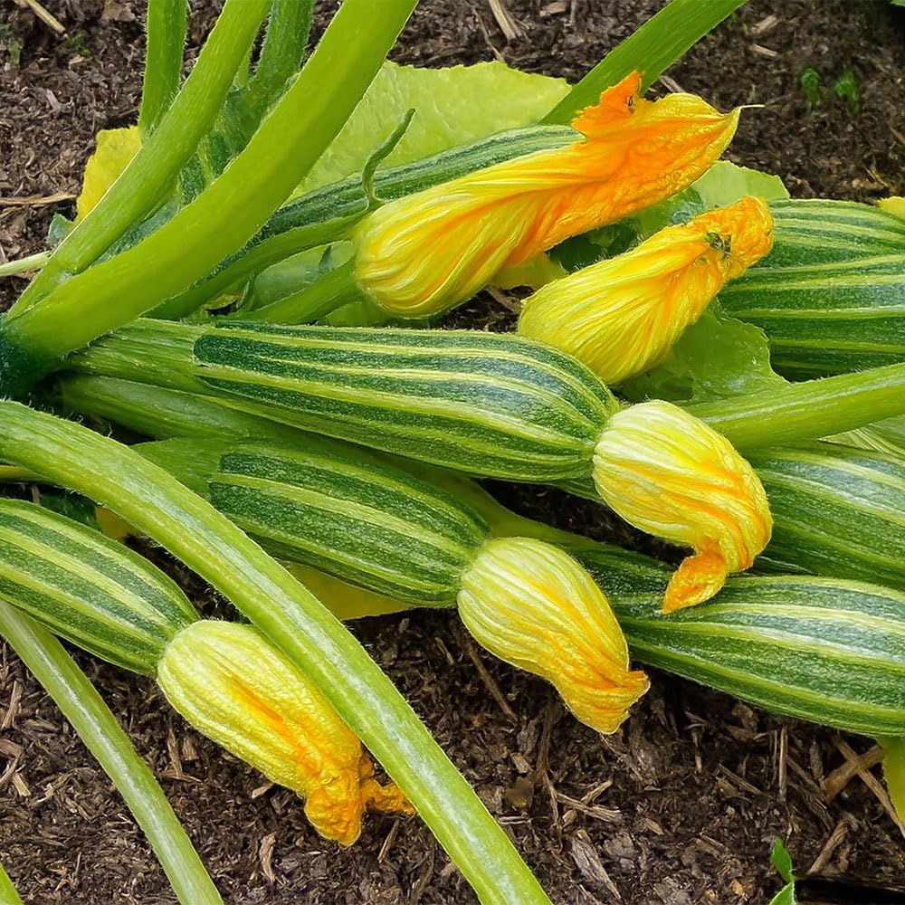 Courgette Romanesco Seeds β Considered One of the Best for Flavour β for Your Beautiful Kitchen Garden