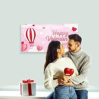 Vista 29 de Cartel de fondo personalizado para el día de San Valentín, decoración de San Valentín, letrero de vinilo con texto en inglés "Be My Valentine