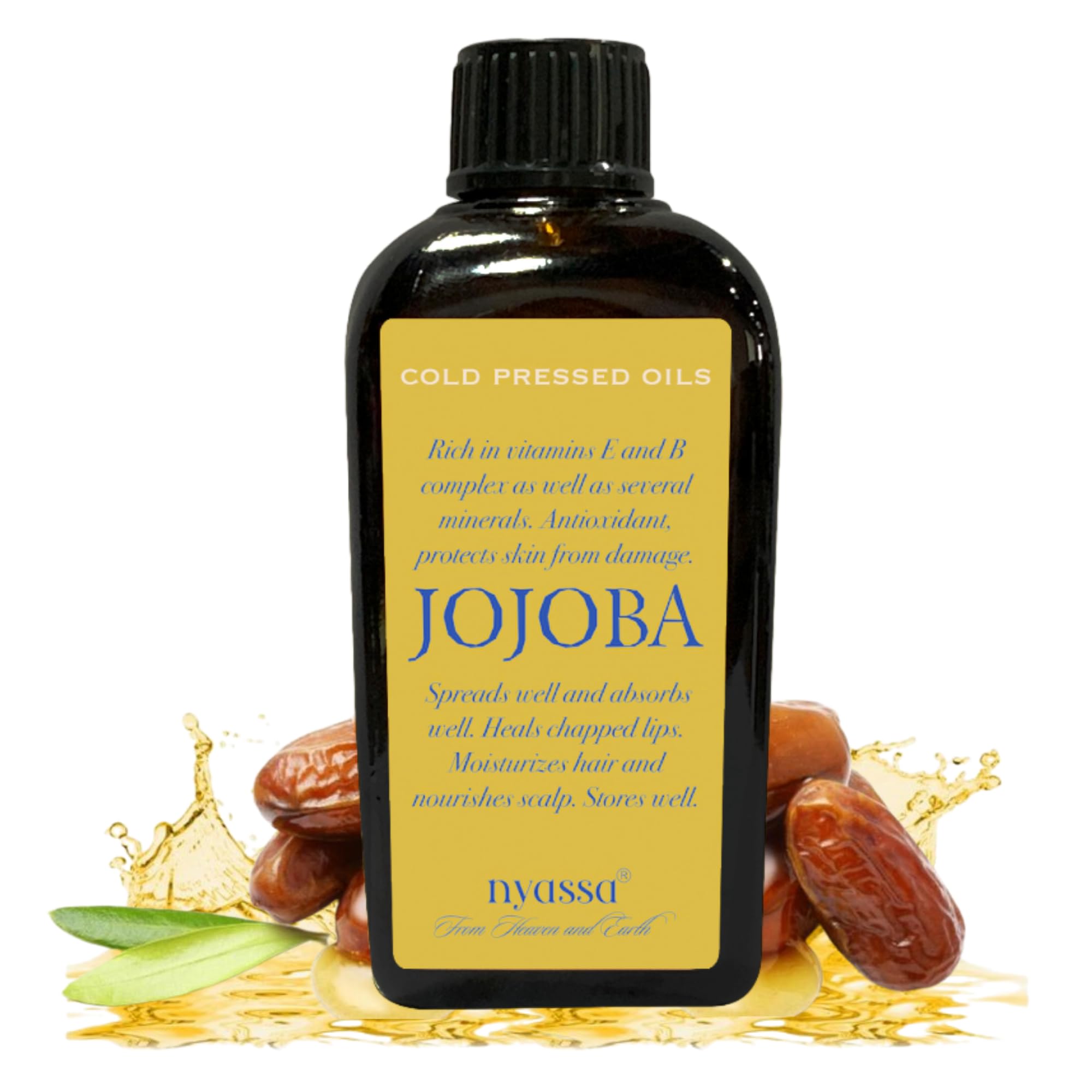 Nyassa Jojoba Cold Pressed Oil, 100ml