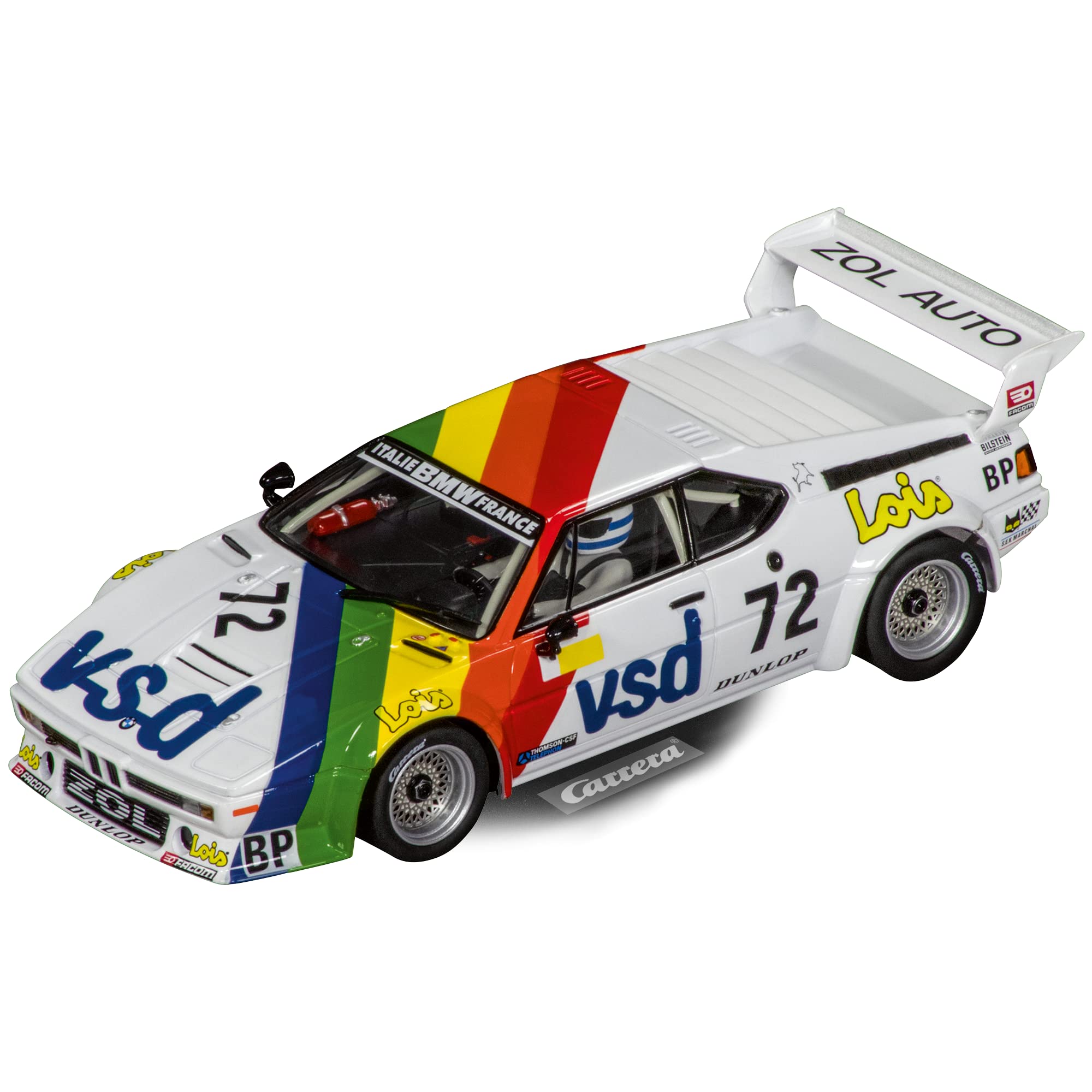 Carrera Evolution 27716 BMW M1 BMW Zol'Auto No.72 24h 1981 1:32 Slot Car