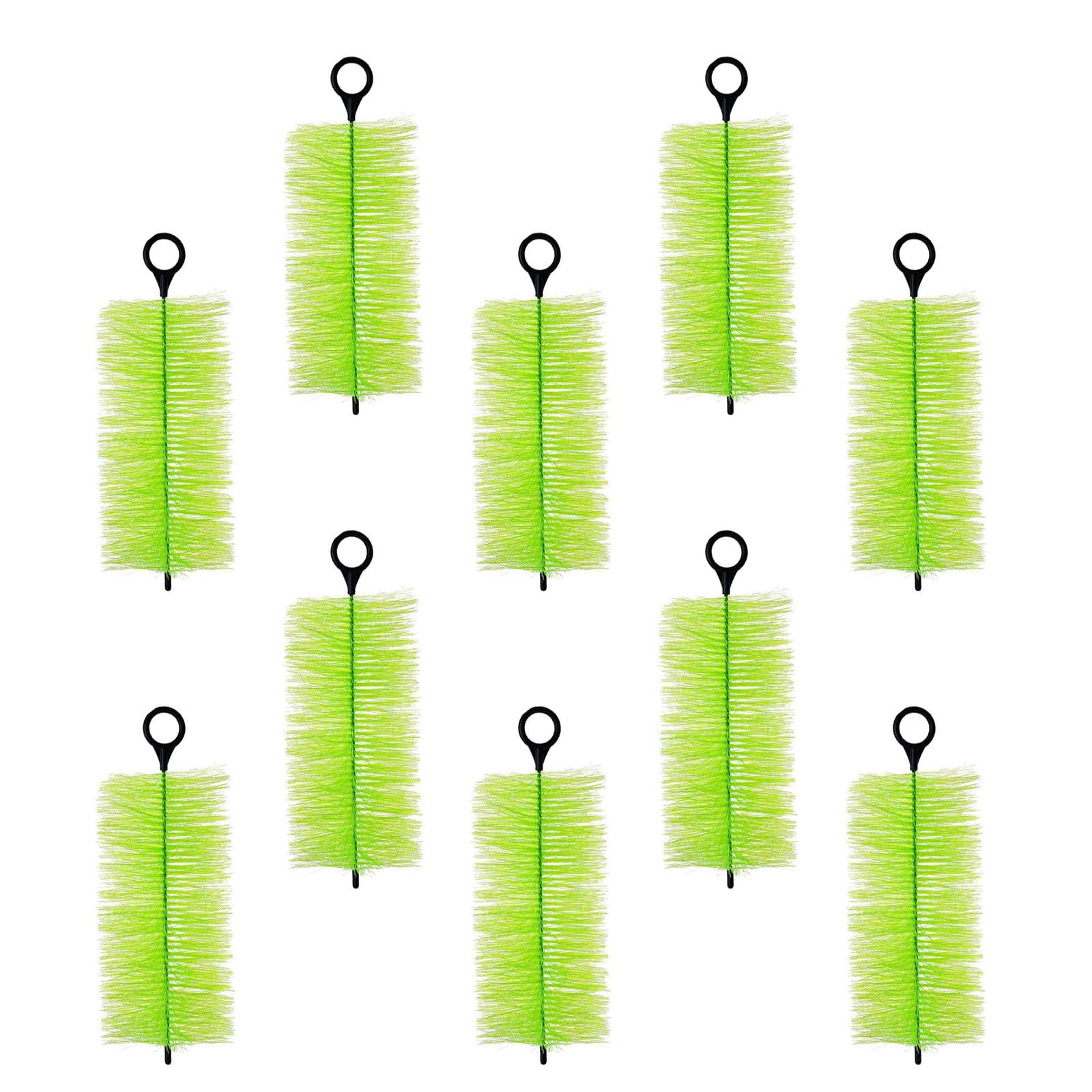 10 Stück Fischteich Filterbürste, effektive Reinigungslösung für Gartenaquarien, Pool Teich Filtration, benötigt Wartungswerkzeug, Süßwasser Salzwasser Filterbürsten Set