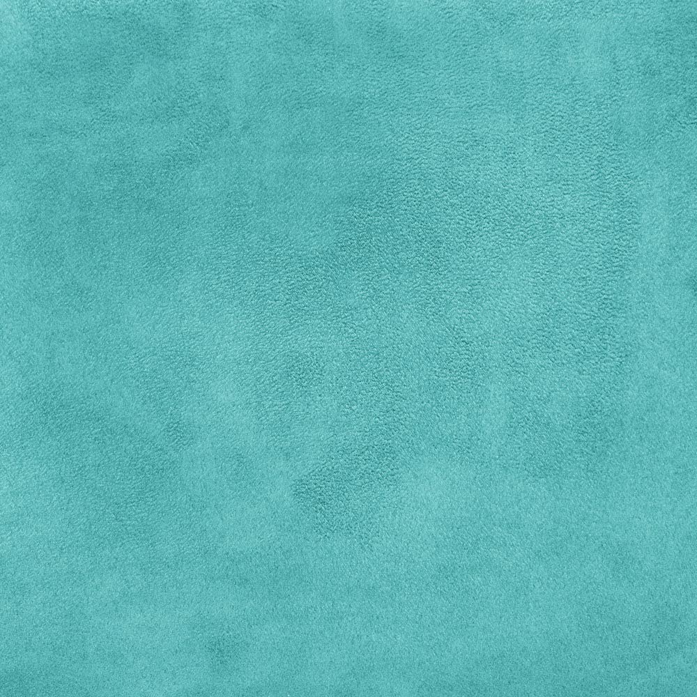 Crs Fur Fabrics Turquoise Luxury Faux Suede Fabric Material 225G - 1Metre 150Cm X 100Cm