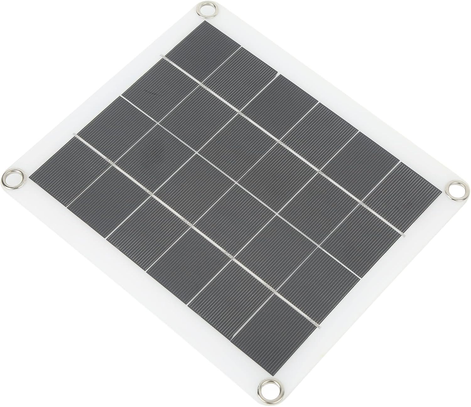 6W 5V Solar Cooling Fan with Double USB Interface, Solar Panel Included - Environmentally Friendly, Portable Design, Ideal for Pets, Cars, and Outdoor Use